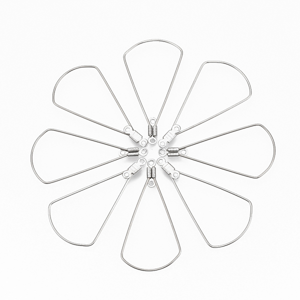 PandaHall 304 Stainless Steel Wire Pendants, Hoop Earring Findings, Teardrop, Stainless Steel Color, 18 Gauge, 39x20x1mm, Hole: 1.2mm 304...
PandaHall 304 Stainless Steel Wire Pendants, Hoop Earring Findings, Teardrop, Stainless Steel Color, 18 Gauge, 39x20x1mm, Hole: 1.2mm 304...