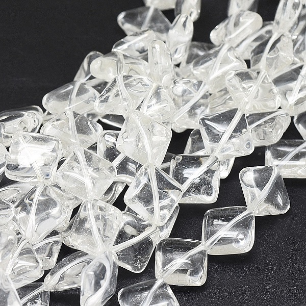 PandaHall Natural Quartz Crystal Bead Strands, Rhombus, 14~14.5x14~14.5x6~6.5mm, Hole: 0.8mm, about 28pcs/strand, 15.35 inch Quartz Crystal...
PandaHall Natural Quartz Crystal Bead Strands, Rhombus, 14~14.5x14~14.5x6~6.5mm, Hole: 0.8mm, about 28pcs/strand, 15.35 inch Quartz Crystal...