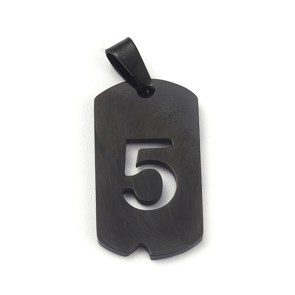 PandaHall Ion Plating(IP) 304 Stainless Steel Pendants, Manual Polishing, Rectangle with Number, Golden, Num.5, 27.5x14.5x1.5mm, Hole: 3.5mm...
PandaHall Ion Plating(IP) 304 Stainless Steel Pendants, Manual Polishing, Rectangle with Number, Golden, Num.5, 27.5x14.5x1.5mm, Hole: 3.5mm...