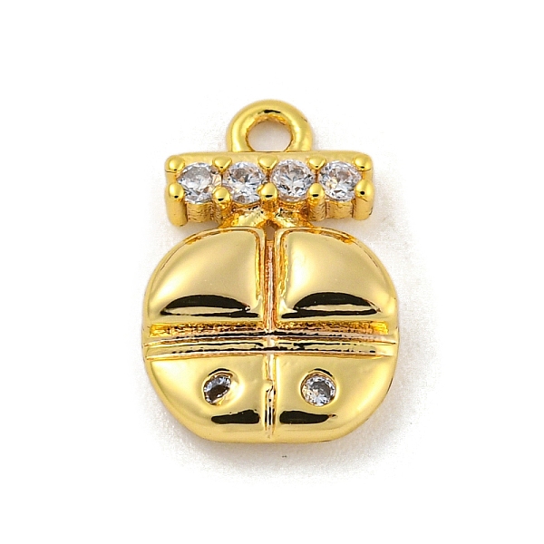 PandaHall Brass Micro Pave Clear Cubic Zirconia Pendants, Real 18K Gold Plated, 12x8x2.5mm, Hole: 1.3mm Brass+Cubic Zirconia Clear
PandaHall Brass Micro Pave Clear Cubic Zirconia Pendants, Real 18K Gold Plated, 12x8x2.5mm, Hole: 1.3mm Brass+Cubic Zirconia Clear