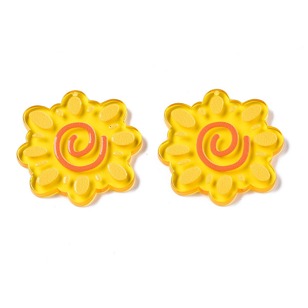 PandaHall Translucent Acrylic Pendants, 3D Printed, Flower, Yellow, 33.5x34x3mm, Hole: 1.2mm Acrylic Flower Yellow
PandaHall Translucent Acrylic Pendants, 3D Printed, Flower, Yellow, 33.5x34x3mm, Hole: 1.2mm Acrylic Flower Yellow