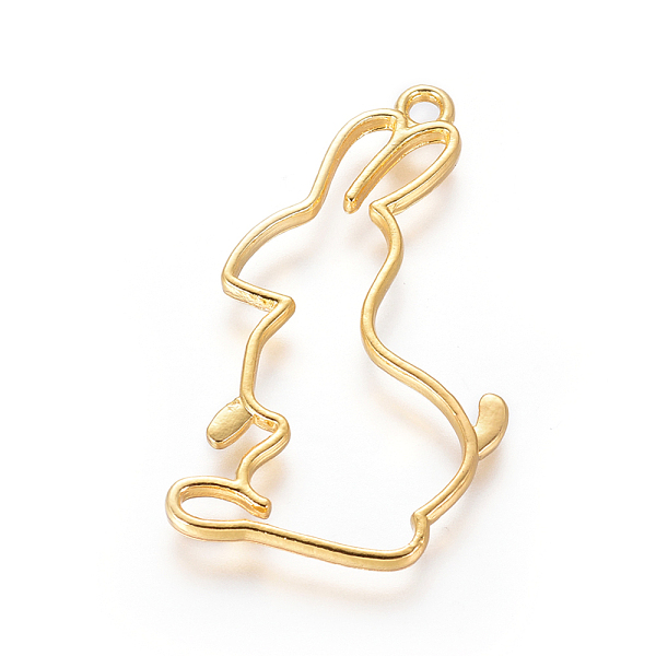 PandaHall Zinc Alloy Easter Bunny Open Back Bezel Pendants, For DIY UV Resin, Epoxy Resin, Pressed Flower Jewelry, Rabbit, Golden...
PandaHall Zinc Alloy Easter Bunny Open Back Bezel Pendants, For DIY UV Resin, Epoxy Resin, Pressed Flower Jewelry, Rabbit, Golden...