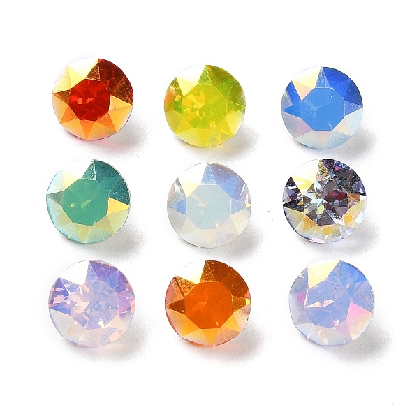 PandaHall Glass Rhinestone Cabochons, Faceted, Pointed Back & Back Plated, Flat Round, Mixed Color, 8x5.5mm Glass Rhinestone Flat Round..., Multicolor
PandaHall Glass Rhinestone Cabochons, Faceted, Pointed Back & Back Plated, Flat Round, Mixed Color, 8x5.5mm Glass Rhinestone Flat Round..., Multicolor