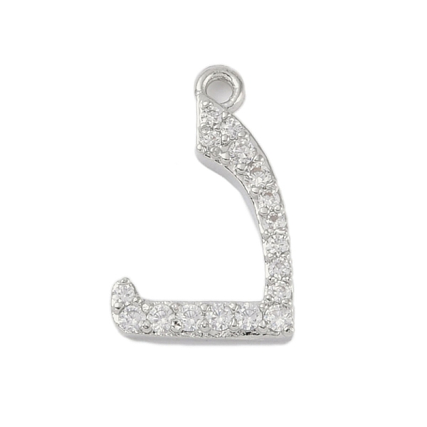 PandaHall Rack Plating Brass Micro Pave Clear Cubic Zirconia Pendants, Long-Lasting Plated, Lead Free & Cadmium Free, Arabic Alphabet...
PandaHall Rack Plating Brass Micro Pave Clear Cubic Zirconia Pendants, Long-Lasting Plated, Lead Free & Cadmium Free, Arabic Alphabet...