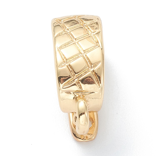 PandaHall Brass Tube Bails, Loop Bails, Long-Lasting Plated, Oval, Real 18K Gold Plated, 19.5x6.5x10.5mm, Hole: 2mm Brass Oval
PandaHall Brass Tube Bails, Loop Bails, Long-Lasting Plated, Oval, Real 18K Gold Plated, 19.5x6.5x10.5mm, Hole: 2mm Brass Oval