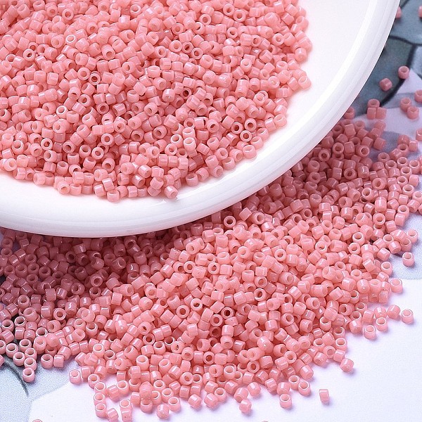 PandaHall MIYUKI Delica Beads, Cylinder, Japanese Seed Beads, 11/0, (DB2113) Duracoat Dyed Opaque Lychee, 1.3x1.6mm, Hole: 0.8mm, about..., Pink
PandaHall MIYUKI Delica Beads, Cylinder, Japanese Seed Beads, 11/0, (DB2113) Duracoat Dyed Opaque Lychee, 1.3x1.6mm, Hole: 0.8mm, about..., Pink