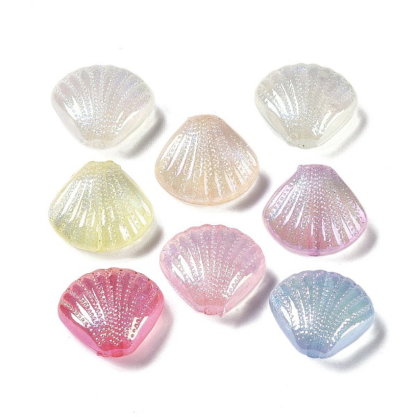 PandaHall UV Plated & Luminous Transparent Acrylic Beads, with Glitter Powder, Mixed Color, Shell Shape, 14.5x16.5x7.5mm, Hole: 1.6mm..., Multicolor
PandaHall UV Plated & Luminous Transparent Acrylic Beads, with Glitter Powder, Mixed Color, Shell Shape, 14.5x16.5x7.5mm, Hole: 1.6mm..., Multicolor