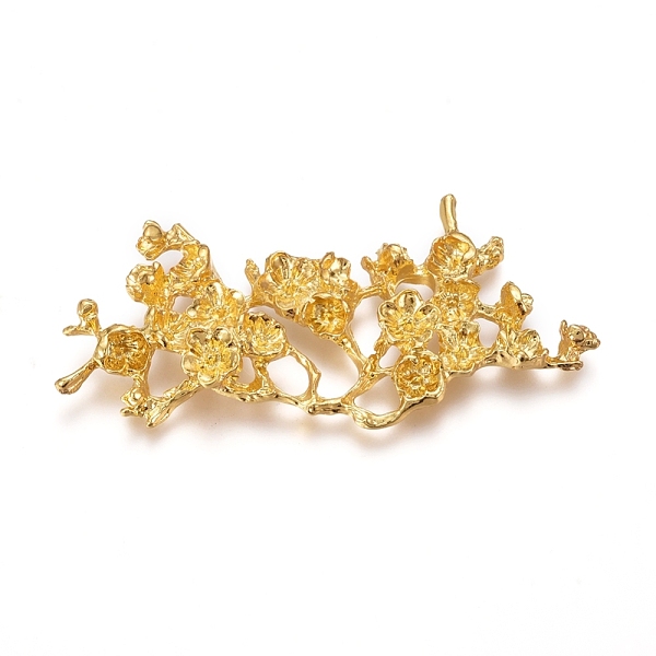 PandaHall Electroplated Alloy Rhinestone Settings, Branch with Flower, Real 18K Gold Plated, Fit For 2~5mm Rhinestone, 27x57x5mm Alloy...
PandaHall Electroplated Alloy Rhinestone Settings, Branch with Flower, Real 18K Gold Plated, Fit For 2~5mm Rhinestone, 27x57x5mm Alloy...
