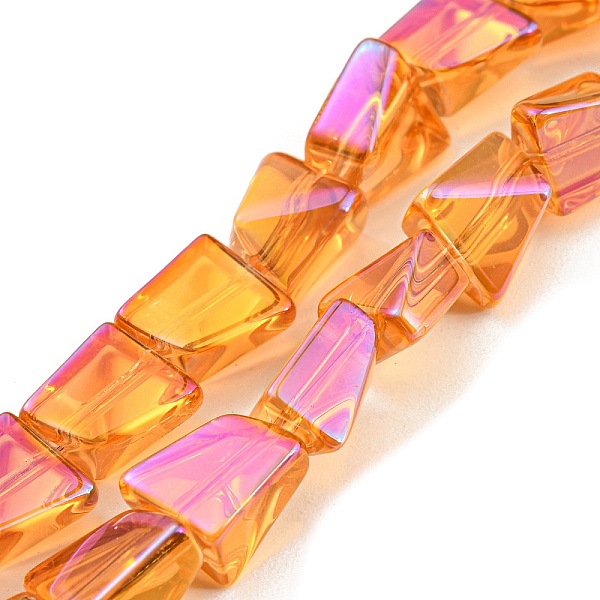 PandaHall Full Rainbow Plated Electroplate Transparent Glass Beads Strands, Faceted Polygon, Dark Orange, 8x7x5mm, Hole: 1mm, about...
PandaHall Full Rainbow Plated Electroplate Transparent Glass Beads Strands, Faceted Polygon, Dark Orange, 8x7x5mm, Hole: 1mm, about...