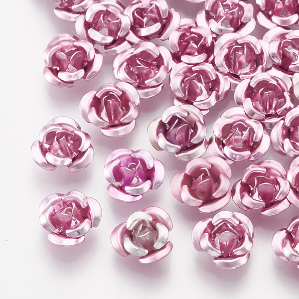 PandaHall Aluminum Beads, 3-Petal Flower, Pearl Pink, 7x4mm, Hole: 0.8mm, about 950pcs/bag Aluminum Flower Pink
PandaHall Aluminum Beads, 3-Petal Flower, Pearl Pink, 7x4mm, Hole: 0.8mm, about 950pcs/bag Aluminum Flower Pink