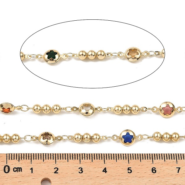 PandaHall Rack Plating Flat Round with Star Brass Link Chains, with Glass, Long-Lasting Plated, Soldered, with Spool, Light Gold, Flat Round..., Multicolor
PandaHall Rack Plating Flat Round with Star Brass Link Chains, with Glass, Long-Lasting Plated, Soldered, with Spool, Light Gold, Flat Round..., Multicolor