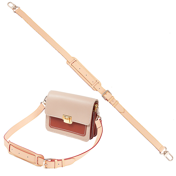 PandaHall Adjustable Cowhide Leather Shoulder Strap, with Shoulder Pad & Alloy Swivel Clasps, Sandy Brown, 71~92.3cm, 2.4cm Cowhide
PandaHall Adjustable Cowhide Leather Shoulder Strap, with Shoulder Pad & Alloy Swivel Clasps, Sandy Brown, 71~92.3cm, 2.4cm Cowhide