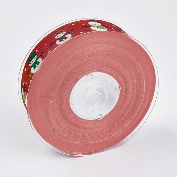 PandaHall Polyester Printed Grosgrain Ribbons, Christmas Theme, Snowman, Red, 1 inch(25mm), about 100yards/roll(91.44m/roll) Polyester Red
PandaHall Polyester Printed Grosgrain Ribbons, Christmas Theme, Snowman, Red, 1 inch(25mm), about 100yards/roll(91.44m/roll) Polyester Red