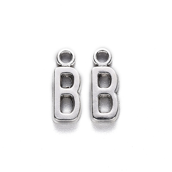 PandaHall Tibetan Style Alloy Pendants, Cadmium Free & Lead Free, Letter B, B: 16x6x2mm, Hole: 2mm Alloy Letter
PandaHall Tibetan Style Alloy Pendants, Cadmium Free & Lead Free, Letter B, B: 16x6x2mm, Hole: 2mm Alloy Letter