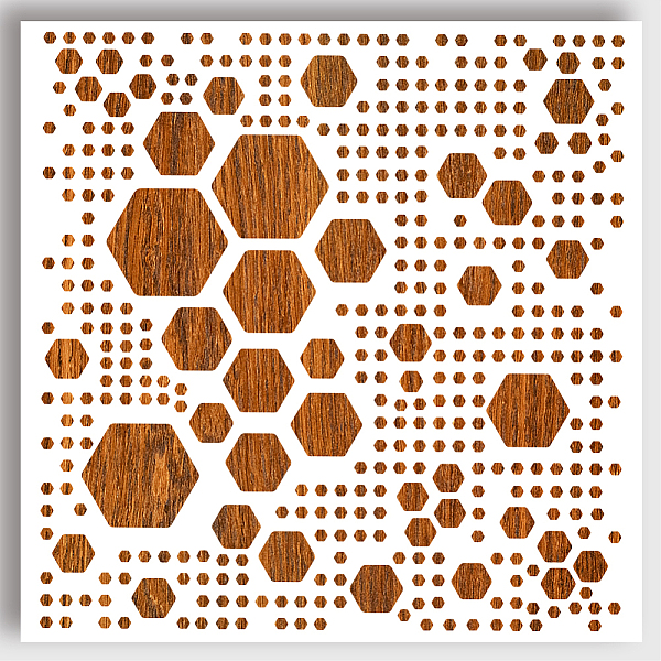 PandaHall Honey Comb Painting Stencil, Reusable PET Painting Templates DIY Art Craft Painting Wall Cut Stencils for Painting on Wood Canvas...
PandaHall Honey Comb Painting Stencil, Reusable PET Painting Templates DIY Art Craft Painting Wall Cut Stencils for Painting on Wood Canvas...