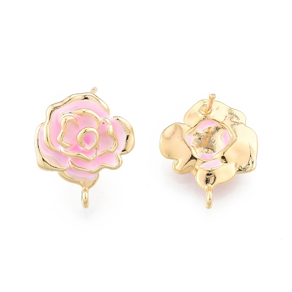 PandaHall Brass Enamel Stud Earring Findings for Women, with Vertical Loops, Flower, Golden, Cadmium Free & Nickel Free & Lead Free, Pearl...
PandaHall Brass Enamel Stud Earring Findings for Women, with Vertical Loops, Flower, Golden, Cadmium Free & Nickel Free & Lead Free, Pearl...