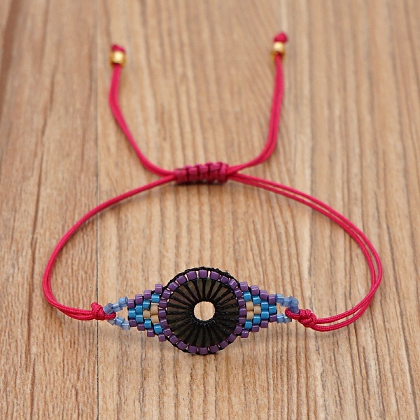 PandaHall Miyuki Seed Braided Bead Bracelet, Evil Eye Protection Lucky Bracelet for Women, Purple, 11 inch(28cm) Glass Evil Eye Purple
PandaHall Miyuki Seed Braided Bead Bracelet, Evil Eye Protection Lucky Bracelet for Women, Purple, 11 inch(28cm) Glass Evil Eye Purple