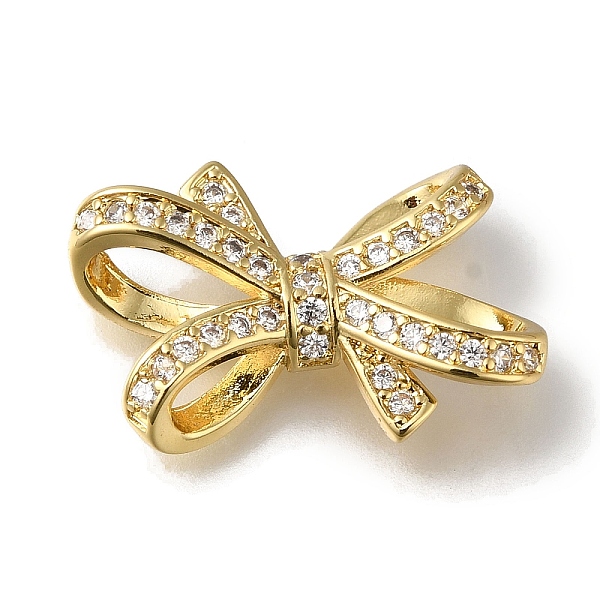 PandaHall Rack Plating Brass Micro Pave Clear Cubic Zirconia Connector Charms, Bowknot Links, Long-Lasting Plated, Cadmium Free & Lead Free...
PandaHall Rack Plating Brass Micro Pave Clear Cubic Zirconia Connector Charms, Bowknot Links, Long-Lasting Plated, Cadmium Free & Lead Free...