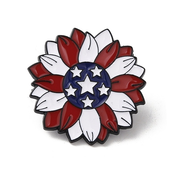 PandaHall 4th Of July Sunflower Enamel Pins, Independence Day Zinc Alloy Brooch, for Backpack Clothes, Flower, 30x30x1.3mm Alloy+Enamel...
PandaHall 4th Of July Sunflower Enamel Pins, Independence Day Zinc Alloy Brooch, for Backpack Clothes, Flower, 30x30x1.3mm Alloy+Enamel...
