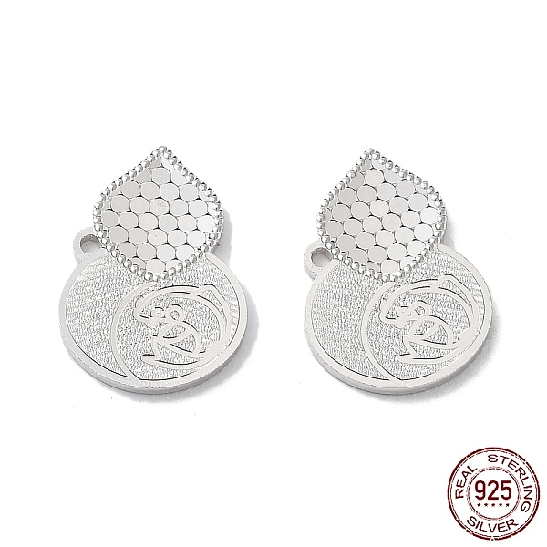 PandaHall Rhodium Plated 925 Sterling Silver Pendants, Gourd with Polka Dot Charm, Textured, Real Platinum Plated, 17x12x1.2mm, Hole: 1.2mm...
PandaHall Rhodium Plated 925 Sterling Silver Pendants, Gourd with Polka Dot Charm, Textured, Real Platinum Plated, 17x12x1.2mm, Hole: 1.2mm...
