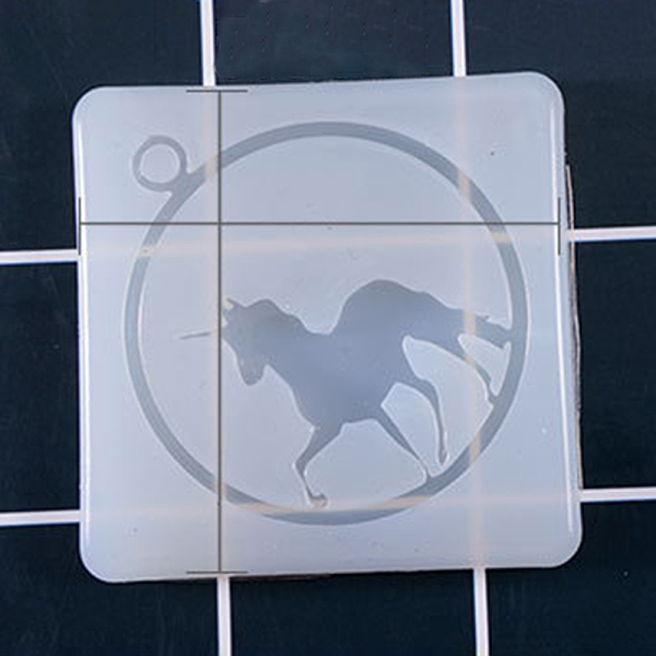 PandaHall Pendant Silicone Molds, Resin Casting Molds, For UV Resin, Epoxy Resin Jewelry Making, Unicorn, White, 58x58x6mm, Hole: 4.5mm...
PandaHall Pendant Silicone Molds, Resin Casting Molds, For UV Resin, Epoxy Resin Jewelry Making, Unicorn, White, 58x58x6mm, Hole: 4.5mm...