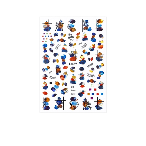 PandaHall Laser Nail Art Stickers Decals, Self-Adhesive, for Nail Tips Decorations, Mixed Patterns, 10.5x7cm Paper Rectangle
PandaHall Laser Nail Art Stickers Decals, Self-Adhesive, for Nail Tips Decorations, Mixed Patterns, 10.5x7cm Paper Rectangle