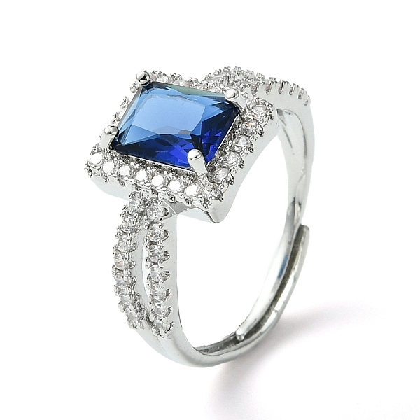 PandaHall Brass Micro Pave Cubic Zirconia Ring, Long-Lasting Plated, Rectangle, Cornflower Blue, US Size 7 1/4(17.5mm) Brass+Cubic Zirconia...
PandaHall Brass Micro Pave Cubic Zirconia Ring, Long-Lasting Plated, Rectangle, Cornflower Blue, US Size 7 1/4(17.5mm) Brass+Cubic Zirconia...