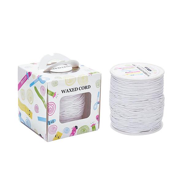 PandaHall Waxed Cotton Cords, White, 1mm, about 100yards/roll(91.44m/roll), 300 feet/roll Waxed Cotton Cord Round White
PandaHall Waxed Cotton Cords, White, 1mm, about 100yards/roll(91.44m/roll), 300 feet/roll Waxed Cotton Cord Round White