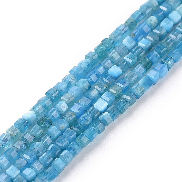PandaHall Natural Apatite Beads Strands, Faceted, Cube, 2x2x2mm, Hole: 0.6mm, about 182pcs/strand, 15.16''~15.55''(38.5~39.5cm) Apatite Cube
PandaHall Natural Apatite Beads Strands, Faceted, Cube, 2x2x2mm, Hole: 0.6mm, about 182pcs/strand, 15.16''~15.55''(38.5~39.5cm) Apatite Cube