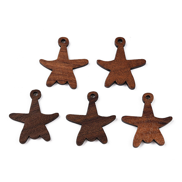 PandaHall Natural Walnut Wood Pendants, Undyed, Starfish Charms, Camel, 27.5x25.5x2.5mm, Hole: 2mm Wood Starfish Brown
PandaHall Natural Walnut Wood Pendants, Undyed, Starfish Charms, Camel, 27.5x25.5x2.5mm, Hole: 2mm Wood Starfish Brown