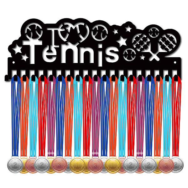 PandaHall CREATCABIN Tennis Medal Hangers Medal Holder Display Wing Rack Sports Metal Hanging Awards Iron Mount Decor with 20 Hooks for Wall..., Black
PandaHall CREATCABIN Tennis Medal Hangers Medal Holder Display Wing Rack Sports Metal Hanging Awards Iron Mount Decor with 20 Hooks for Wall..., Black