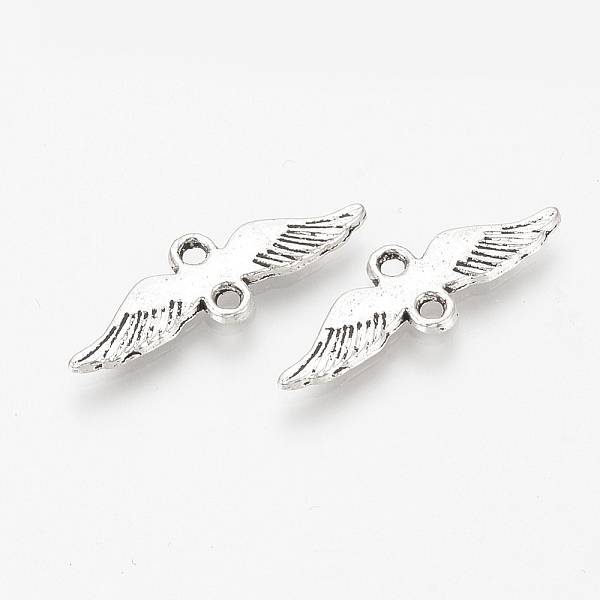 PandaHall Tibetan Style Alloy Links connectors, Lead Free & Cadmium Free, Wing, Antique Silver, 8x24x1.5mm, Hole: 1.5mm, about 1400pcs/1000g...
PandaHall Tibetan Style Alloy Links connectors, Lead Free & Cadmium Free, Wing, Antique Silver, 8x24x1.5mm, Hole: 1.5mm, about 1400pcs/1000g...
