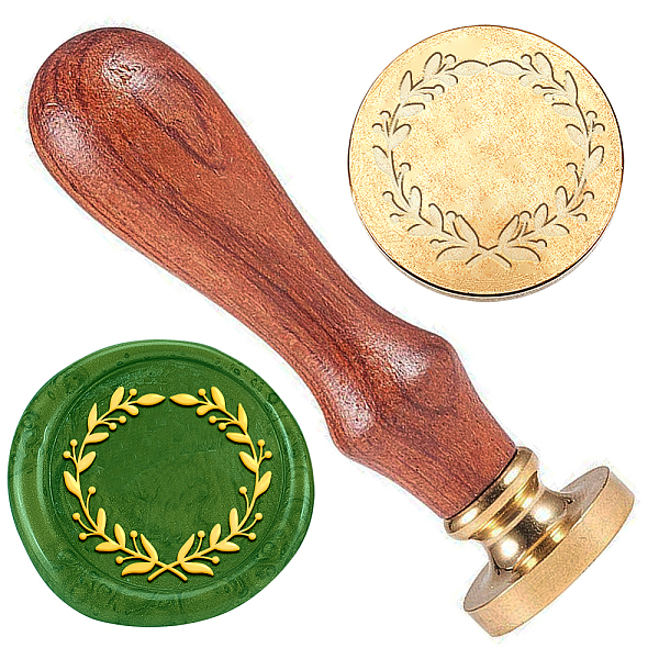 PandaHall Wreath Wax Seal Stamp Embossed Stamp Sealing Vintage Elegant Removable 1" Brass Seal Wood Handle Wedding Invitations Envelopes...
PandaHall Wreath Wax Seal Stamp Embossed Stamp Sealing Vintage Elegant Removable 1" Brass Seal Wood Handle Wedding Invitations Envelopes...