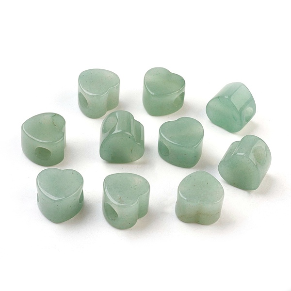 PandaHall Natural Green Aventurine European Beads, Large Hole Beads, Heart, 13~14x13~14x9~10mm, Hole: 5.5~6mm Green Aventurine Heart Green
PandaHall Natural Green Aventurine European Beads, Large Hole Beads, Heart, 13~14x13~14x9~10mm, Hole: 5.5~6mm Green Aventurine Heart Green