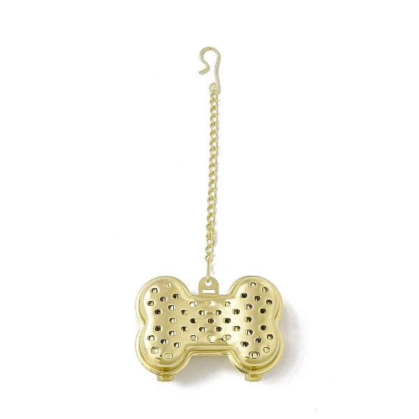 PandaHall Dog Bone Loose Tea Infuser, with Chain & Hook, 304 Stainless Steel Mesh Tea Ball Strainer, Golden, 145x3mm 304 Stainless Steel...
PandaHall Dog Bone Loose Tea Infuser, with Chain & Hook, 304 Stainless Steel Mesh Tea Ball Strainer, Golden, 145x3mm 304 Stainless Steel...