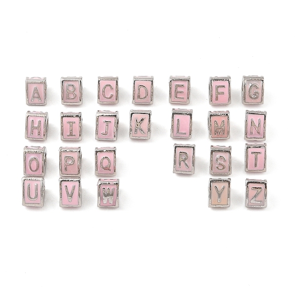 PandaHall Alloy Enamel European Beads, Large Hole Beads, Platinum, Triangle with Letter, Pink, 9x7x7mm, Hole: 5mm Alloy+Enamel Triangle Pink
PandaHall Alloy Enamel European Beads, Large Hole Beads, Platinum, Triangle with Letter, Pink, 9x7x7mm, Hole: 5mm Alloy+Enamel Triangle Pink