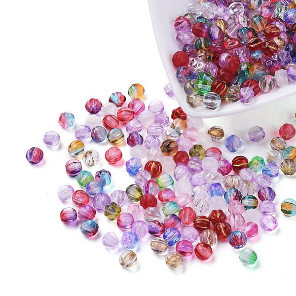 PandaHall Czech Glass Beads, Electroplated/Dyed/Transparent/Gold Inlay Color, Pumpkin, Mixed Color, 5.5x5.5mm, Hole: 1mm, about..., Multicolor
PandaHall Czech Glass Beads, Electroplated/Dyed/Transparent/Gold Inlay Color, Pumpkin, Mixed Color, 5.5x5.5mm, Hole: 1mm, about..., Multicolor