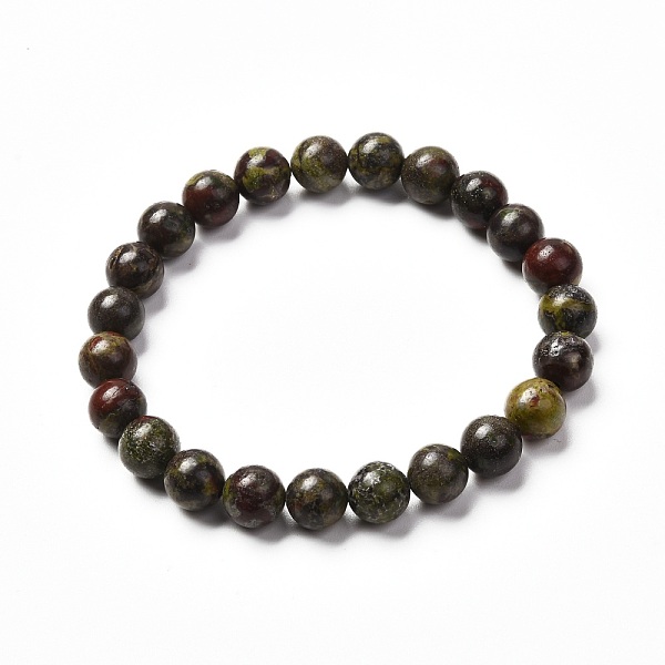 PandaHall Natural Dragon Blood Jasper Stretch Bracelets for Men Women, Handmade Energy Gemstone Gift, Inner Diameter: 2-1/8 inch(5.5cm), 8mm...
PandaHall Natural Dragon Blood Jasper Stretch Bracelets for Men Women, Handmade Energy Gemstone Gift, Inner Diameter: 2-1/8 inch(5.5cm), 8mm...