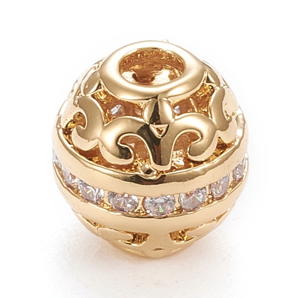PandaHall Brass Micro Pave Clear Cubic Zirconia Beads, Long-Lasting Plated, Barrel, Real 18K Gold Plated, 8x8.5mm, Hole: 2.5mm Brass+Cubic...
PandaHall Brass Micro Pave Clear Cubic Zirconia Beads, Long-Lasting Plated, Barrel, Real 18K Gold Plated, 8x8.5mm, Hole: 2.5mm Brass+Cubic...