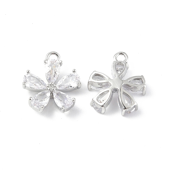 PandaHall Brass Pendants with Clear Glass, Flower Charms, Platinum, 13x11x3.5mm, Hole: 1.5mm Brass+Glass Flower Clear
PandaHall Brass Pendants with Clear Glass, Flower Charms, Platinum, 13x11x3.5mm, Hole: 1.5mm Brass+Glass Flower Clear