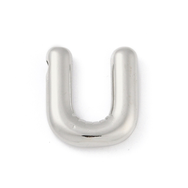 PandaHall Rack Plating Brass Pendants, Long-Lasting Plated, Lead Free & Cadmium Free, Platinum, Letter U, 17x15x4mm, Hole: 1.8mm Brass...
PandaHall Rack Plating Brass Pendants, Long-Lasting Plated, Lead Free & Cadmium Free, Platinum, Letter U, 17x15x4mm, Hole: 1.8mm Brass...