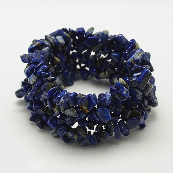 PandaHall Chip Lapis Lazuli Beads Stretch Bracelets, Blue, 50mm(2 inch) Lapis Lazuli Blue
PandaHall Chip Lapis Lazuli Beads Stretch Bracelets, Blue, 50mm(2 inch) Lapis Lazuli Blue
