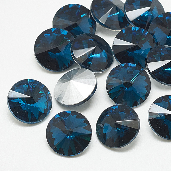 PandaHall Pointed Back Glass Rhinestone Cabochons, Rivoli Rhinestone, Back Plated, Faceted, Cone, Capri Blue, 14x7mm Glass Rhinestone Cone...
PandaHall Pointed Back Glass Rhinestone Cabochons, Rivoli Rhinestone, Back Plated, Faceted, Cone, Capri Blue, 14x7mm Glass Rhinestone Cone...