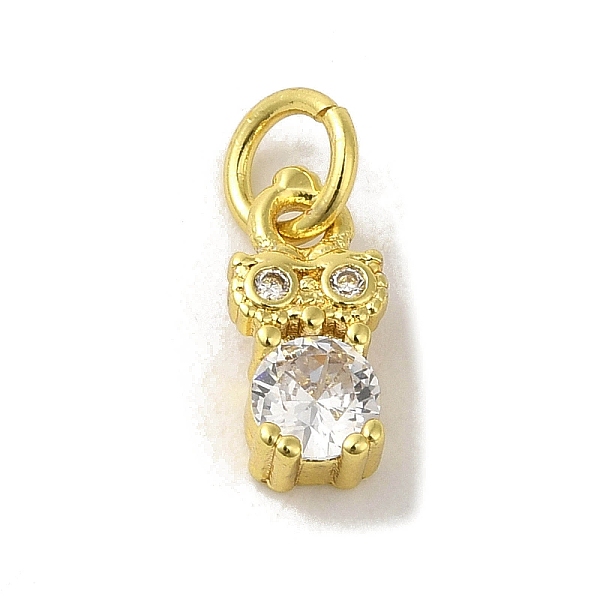 PandaHall Brass Micro Pave Cubic Zirconia Charms, Real 18K Gold Plated, Owl Charms, Clear, 10x5x3mm, Hole: 3mm Brass+Cubic Zirconia Owl...
PandaHall Brass Micro Pave Cubic Zirconia Charms, Real 18K Gold Plated, Owl Charms, Clear, 10x5x3mm, Hole: 3mm Brass+Cubic Zirconia Owl...