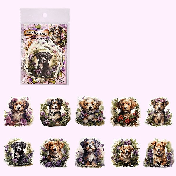 PandaHall 20Pcs 10 Styles Paper Cartoon Animals Decorative Stickers, Self-adhesion, for Kid's Art Craft, Dog, 65x65mm, 2pcs/style Paper Dog
PandaHall 20Pcs 10 Styles Paper Cartoon Animals Decorative Stickers, Self-adhesion, for Kid's Art Craft, Dog, 65x65mm, 2pcs/style Paper Dog