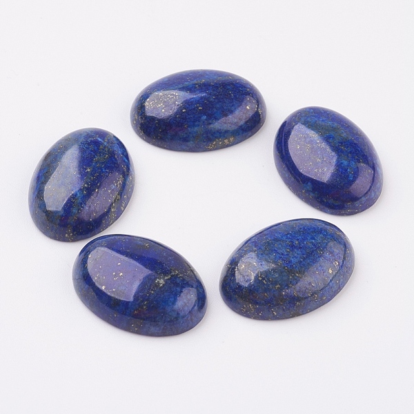 PandaHall Natural Lapis Lazuli Flat Back Cabochons, Dyed, Oval, 18x13mm Lapis Lazuli Oval
PandaHall Natural Lapis Lazuli Flat Back Cabochons, Dyed, Oval, 18x13mm Lapis Lazuli Oval