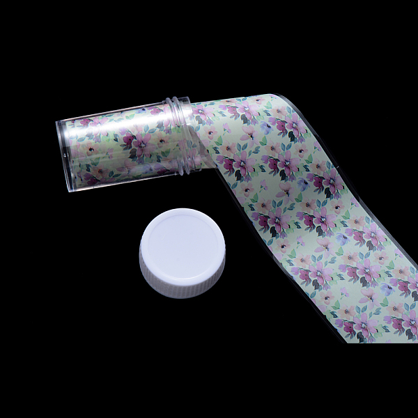 PandaHall Nail Art Foil Transfer Stickers, Flowers Butterfly Nail Decals, for DIY Design Nail Extension Gel Art Decorations, Colorful...
PandaHall Nail Art Foil Transfer Stickers, Flowers Butterfly Nail Decals, for DIY Design Nail Extension Gel Art Decorations, Colorful...