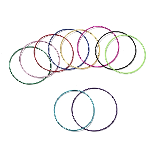 PandaHall Stainless Steel Round Snake Chain Bracelets, Stretch Bracelet, Mixed Color, Inner Diameter: 2-3/8~2-1/2 inch(6~6.4cm), Wide: 1.5mm..., Multicolor
PandaHall Stainless Steel Round Snake Chain Bracelets, Stretch Bracelet, Mixed Color, Inner Diameter: 2-3/8~2-1/2 inch(6~6.4cm), Wide: 1.5mm..., Multicolor