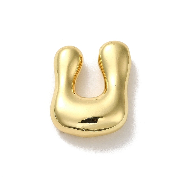 PandaHall Rack Plating Brass Beads, Cadmium Free & Lead Free, Long-Lasting Plated, Real 18K Gold Plated, Letter U, 21.5x16.5x6mm, Hole: 2mm...
PandaHall Rack Plating Brass Beads, Cadmium Free & Lead Free, Long-Lasting Plated, Real 18K Gold Plated, Letter U, 21.5x16.5x6mm, Hole: 2mm...
