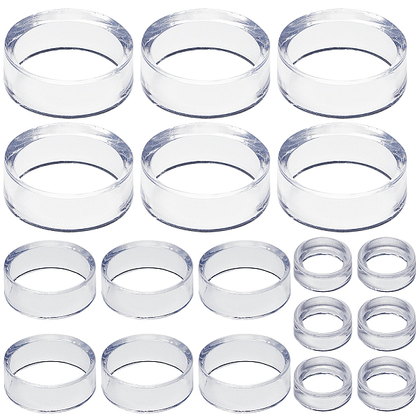 PandaHall Gorgecraft 18Pcs 3 Styles Acrylic Display Frame, for Crystal Ball Diaplay, Flat Round, Clear, 1.6~4.47x0.6~1.55cm, Inner Diameter...
PandaHall Gorgecraft 18Pcs 3 Styles Acrylic Display Frame, for Crystal Ball Diaplay, Flat Round, Clear, 1.6~4.47x0.6~1.55cm, Inner Diameter...